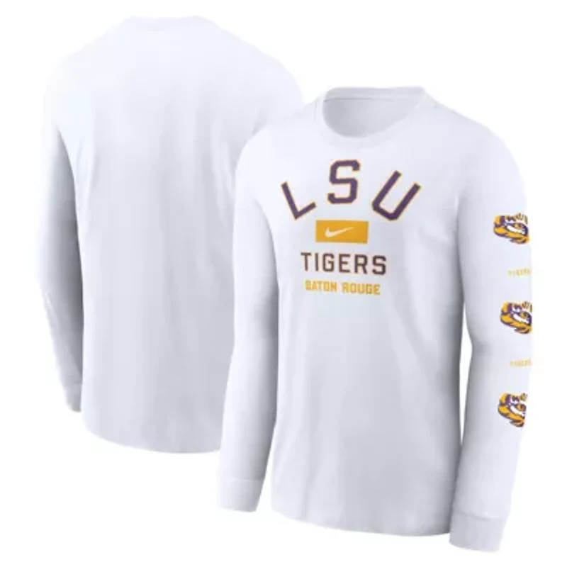 NCAA Nike LSU Tigers Primetime Classic Location Long Sleeve T-Shirt