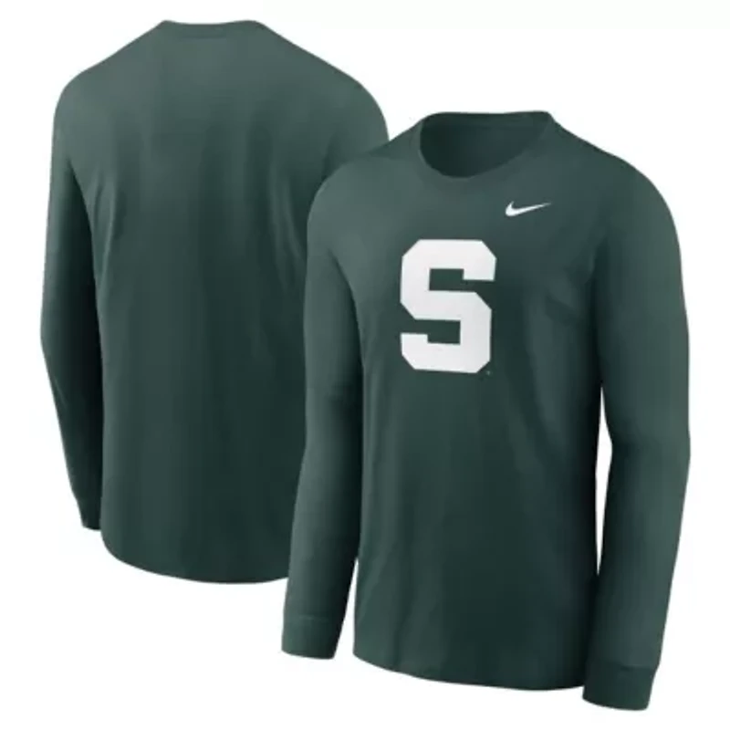 NCAA Nike Michigan State Spartans Alternate Logo Long Sleeve T-Shirt