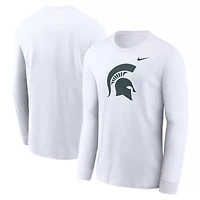 NCAA Nike Michigan State Spartans Primary Logo Long Sleeve T-Shirt