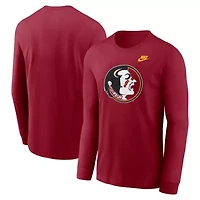 NCAA Nike Florida State Seminoles Legacy Primary Logo Long Sleeve T-Shirt