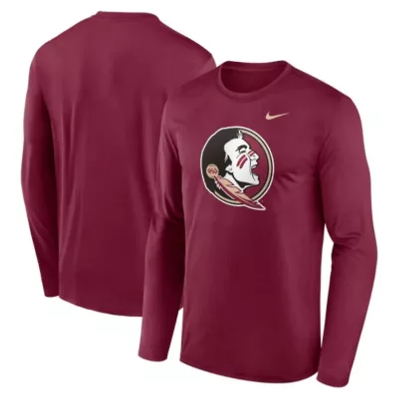 NCAA Nike Florida State Seminoles Primetime Primary Legend Long Sleeve T-Shirt