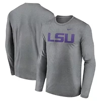 NCAA Nike LSU Tigers Primetime Primary Legend Long Sleeve T-Shirt