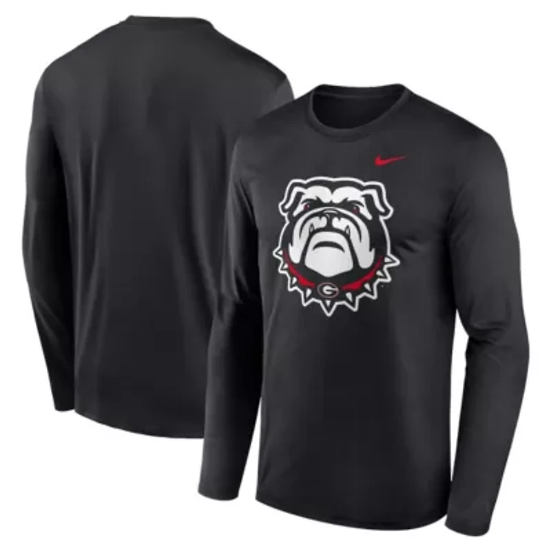 NCAA Nike Georgia Bulldogs Primetime Alternate Logo Legend Performance Long Sleeve T-Shirt