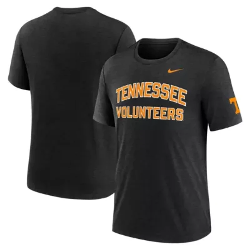 NCAA Nike Tennessee Volunteers Campus Collegiate Block Tri-Blend T-Shirt