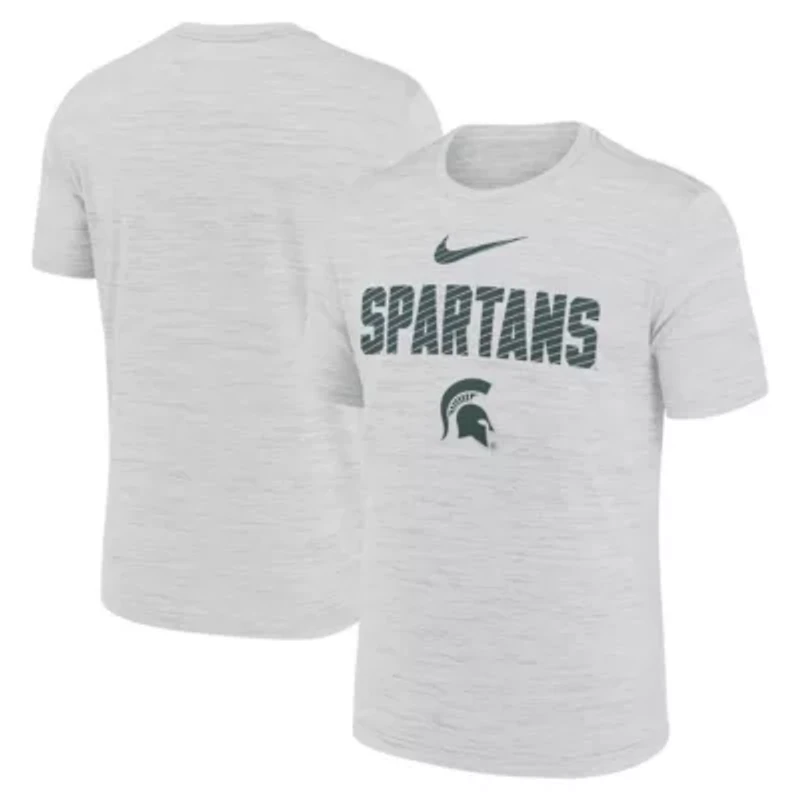NCAA Nike Michigan State Spartans Campus Slant Velocity Performance T-Shirt