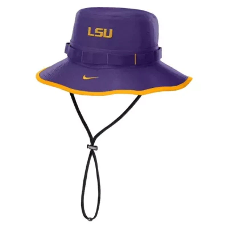 NCAA Nike LSU Tigers 2024/25 On-Field Apex Performance Boonie Bucket Hat