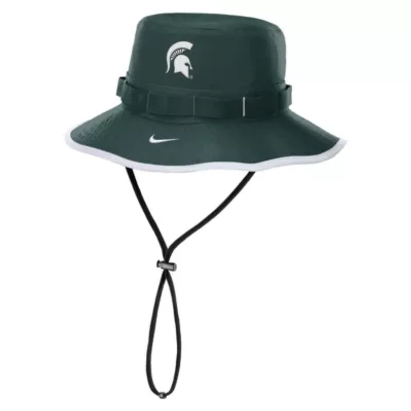 NCAA Nike Michigan State Spartans 2024/25 On-Field Apex Performance Boonie Bucket Hat