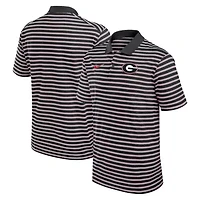 NCAA Nike Georgia Bulldogs Primetime Victory Striped Dri-FIT Polo