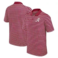 Alabama Crimson Tide NCAA Nike Primetime Victory Striped Dri-FIT Polo