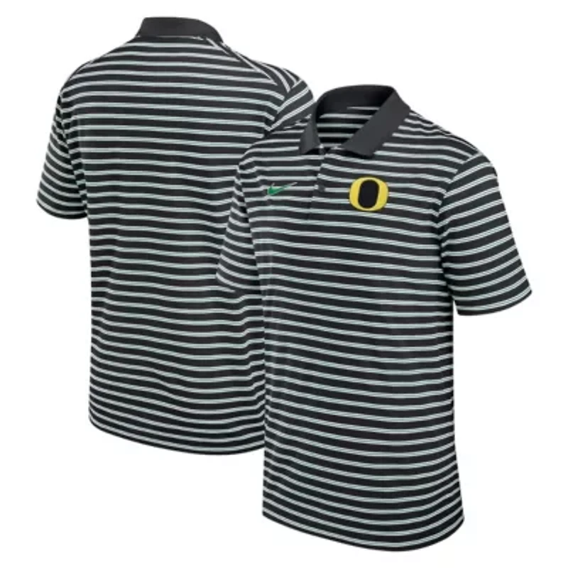 NCAA Nike Oregon Ducks Primetime Victory Striped Dri-FIT Polo
