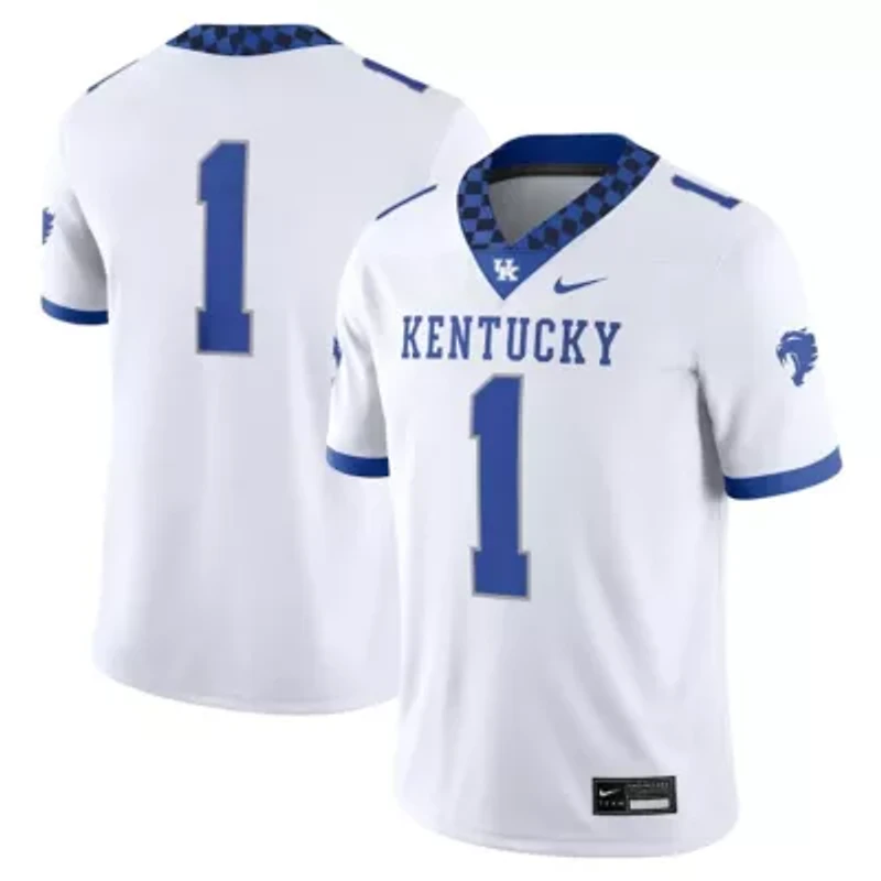 NCAA Nike #1 Kentucky Wildcats Game Jersey