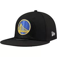 NBA Golden State Warriors Blackout Shadow Logo 59FIFTY Fitted Hat