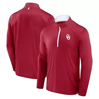 NCAA Fanatics Oklahoma Sooners Fundamental Defender Quarter-Zip Jacket