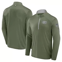 NCAA Fanatics Florida Gators OHT Military Appreciation Defender Quarter-Zip Jacket