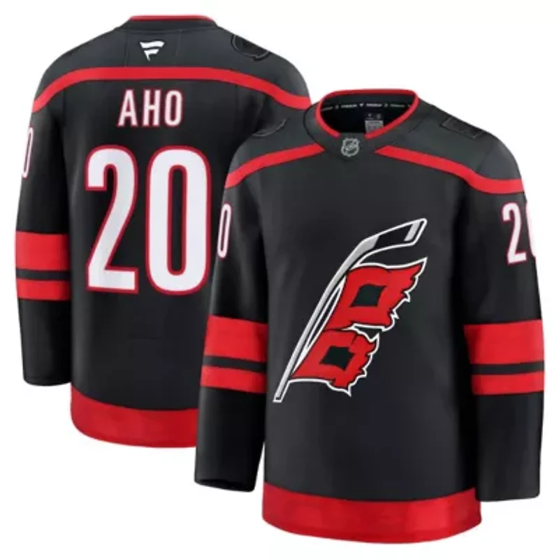 NHL Fanatics Sebastian Aho Carolina Hurricanes Home Premium Jersey