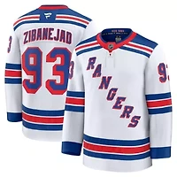 NHL Fanatics Mika Zibanejad New York Rangers Away Premium Jersey