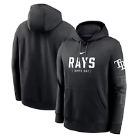 MLB Nike Tampa Bay Rays Fashion Club Pullover Hoodie