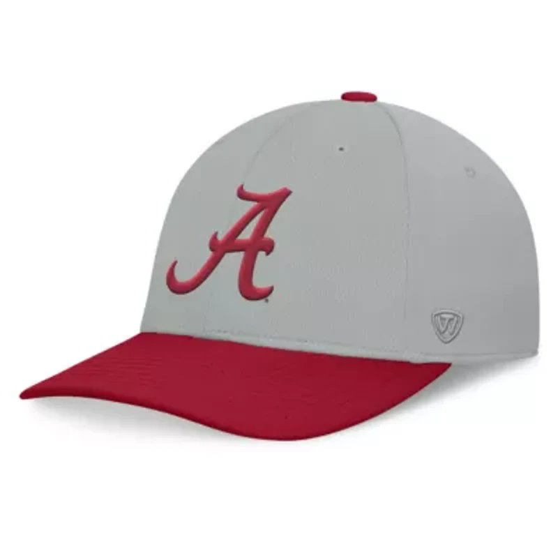 Alabama Crimson Tide NCAA Gray/Cardinal Mick Flex Hat