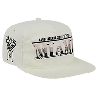 MLS Inter Miami CF Throwback Corduroy Golfer Adjustable Hat