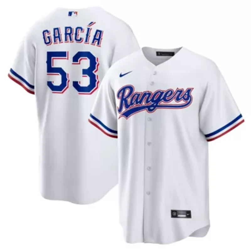 MLB Nike Adolis Garcia Texas Rangers Home Replica Jersey