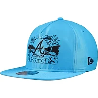 MLB Atlanta Braves Neon Golfer Snapback Hat