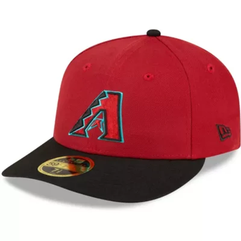 MLB Red/Black Arizona Diamondbacks Home Authentic Collection On-Field Low 59FIFTY Fitted Hat