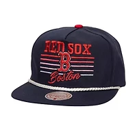 Boston Red Sox MLB Boston Sox Radiant Lines Deadstock Snapback Hat
