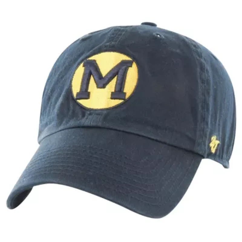 NCAA Michigan Wolverines Vault Clean Up Adjustable Hat