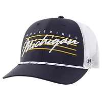 NCAA Michigan Wolverines Downburst Trucker Adjustable Hat