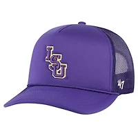 NCAA LSU Tigers Foam Front Mesh Trucker Snapback Hat
