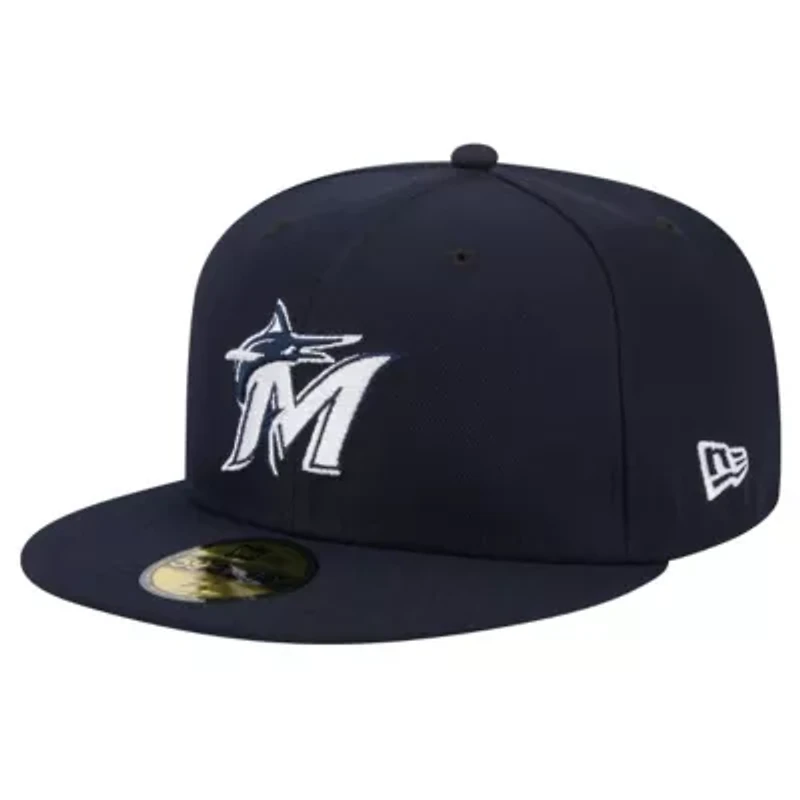 MLB Miami Marlins Logo 59FIFTY Fitted Hat