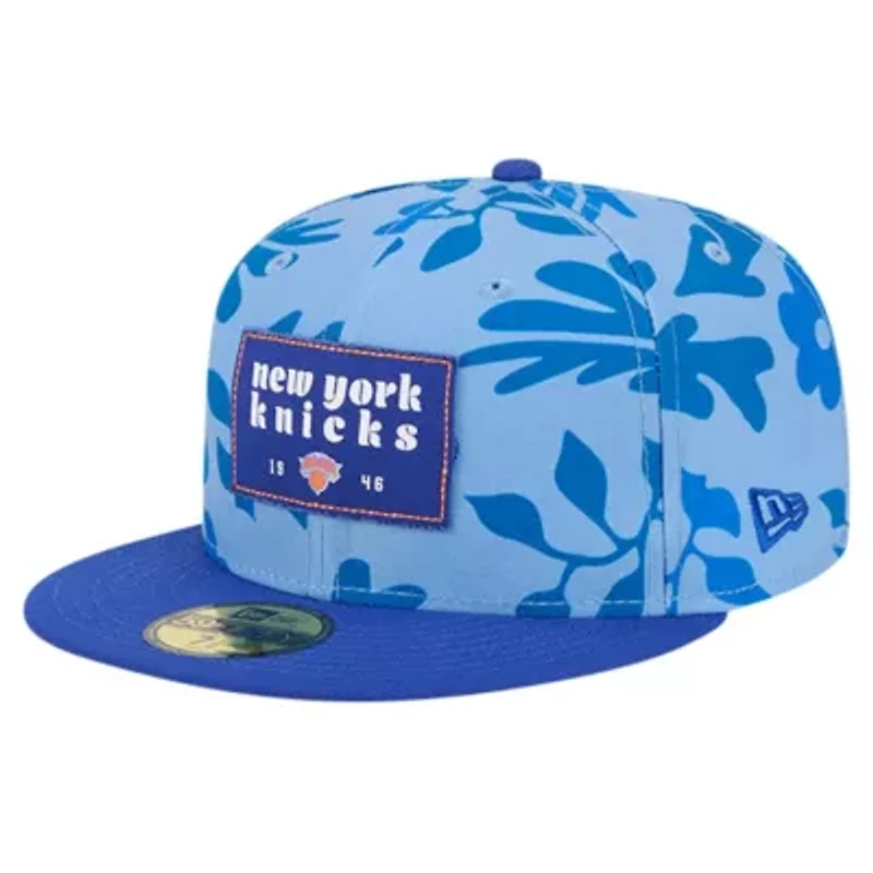 NBA New York Knicks Palm Fronds 2-Tone 59FIFTY Fitted Hat