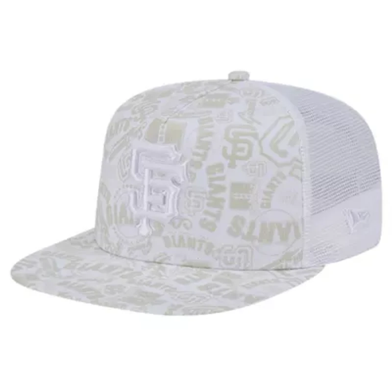 MLB San Francisco Giants Logo Dunes A-Frame Trucker 9FIFTY Snapback Hat