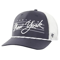 MLB New York Yankees Downburst Trucker Adjustable Hat