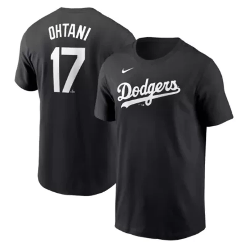 MLB Nike Shohei Ohtani Los Angeles Dodgers 2024 Fuse Name & Number T-Shirt