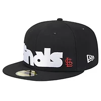 MLB St. Louis Cardinals Checkered Undervisor 59FIFTY Fitted Hat