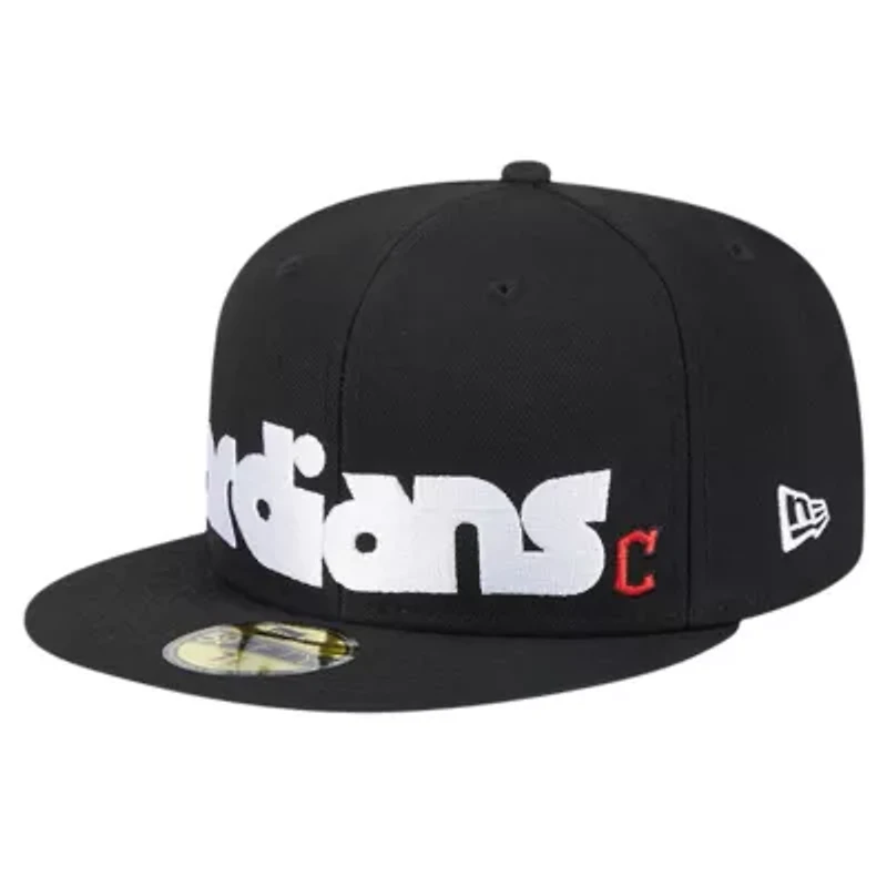 MLB Cleveland Guardians Checkered Undervisor 59FIFTY Fitted Hat