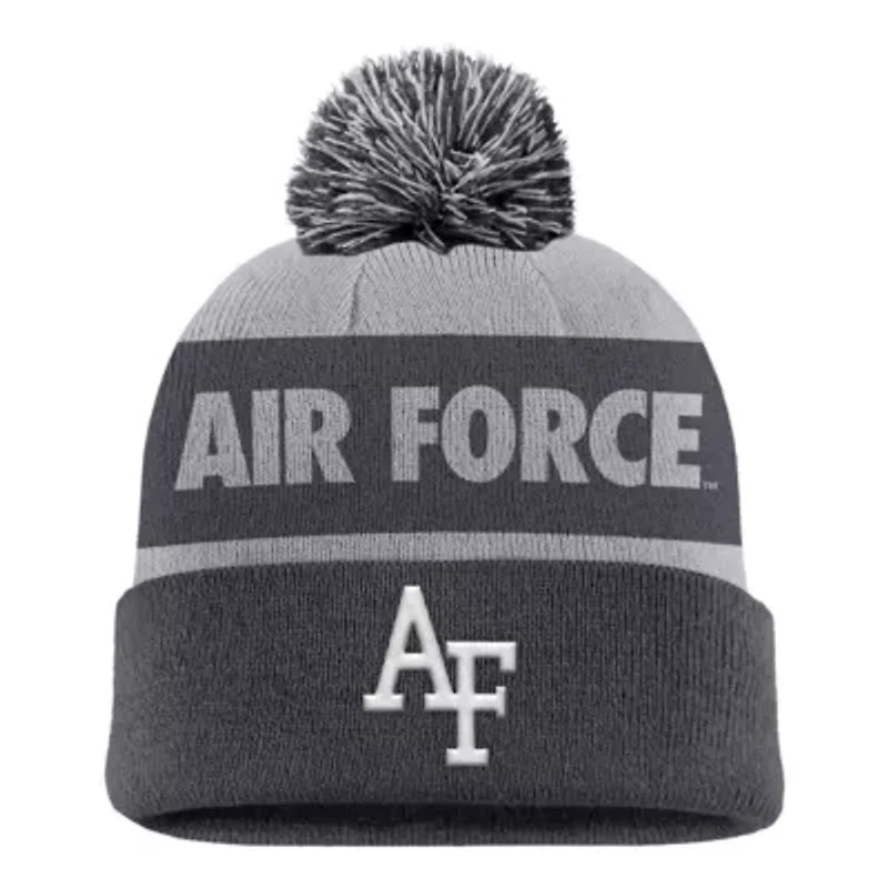 NCAA Nike Air Force Falcons Rivalry Shield Cuffed Knit Hat with Pom