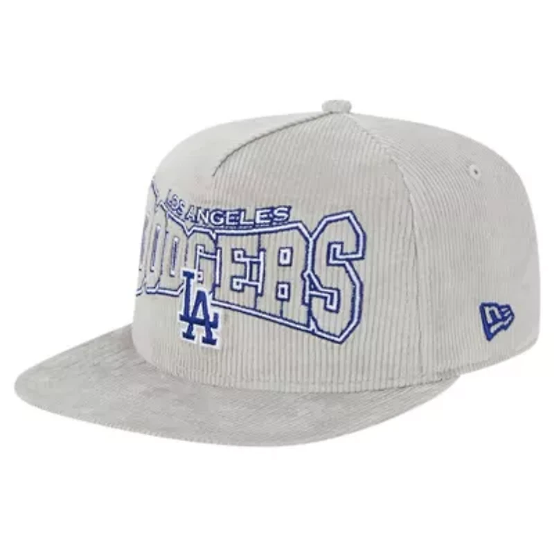 MLB Los Angeles Dodgers Corduroy Golfer Snapback Hat