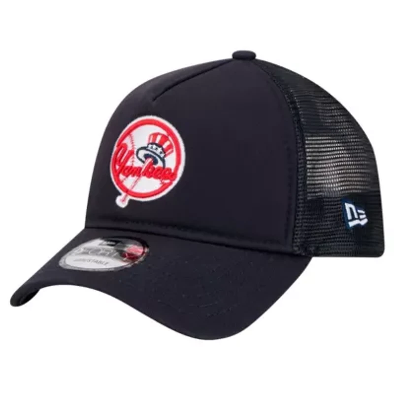 MLB New York Yankees 9FORTY A-Frame Trucker Adjustable Hat