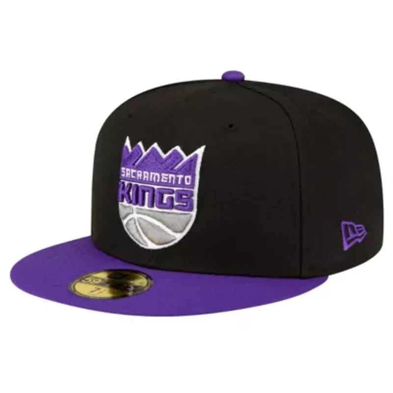 NBA Black/Purple Sacramento Kings 2-Tone 59FIFTY Fitted Hat
