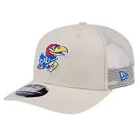NCAA Kansas Jayhawks Canvas 9SEVENTY Stretch-Snap Adjustable Hat