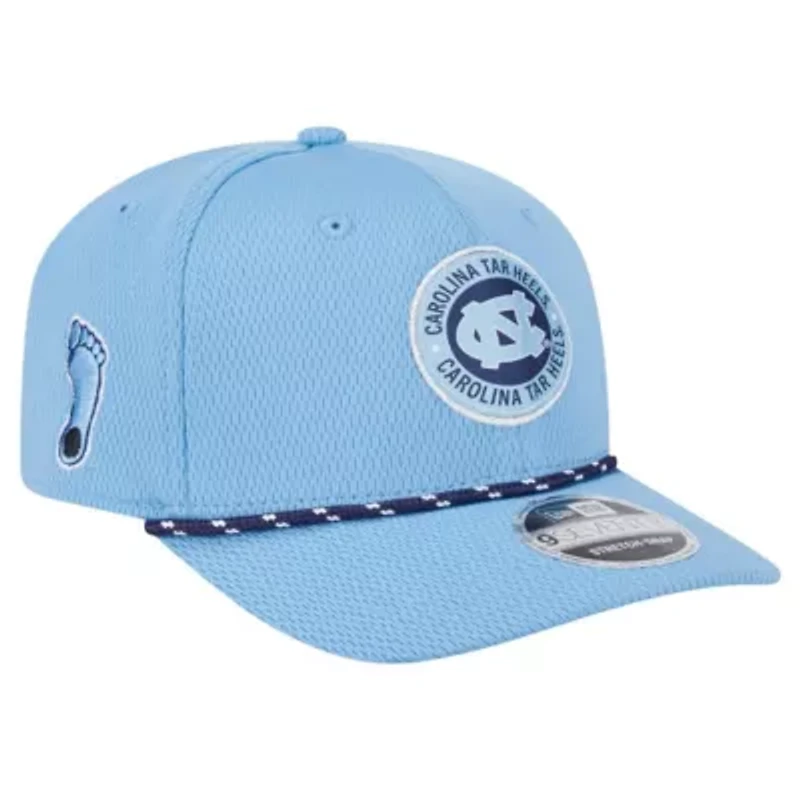 NCAA Carolina North Carolina Tar Heels COOLERA 9SEVENTY Rope Stretch-Snap Hat