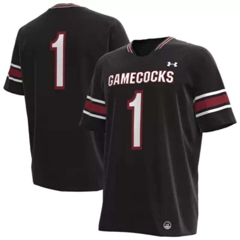 NCAA Under Armour #1 South Carolina Gamecocks Replica Football Jersey
