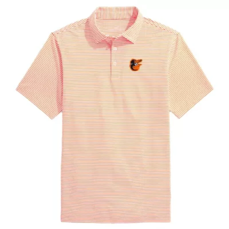 MLB Vineyard Vines Baltimore Orioles Bradley Stripe Polo
