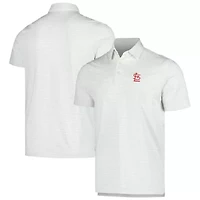 MLB Vineyard Vines St. Louis Cardinals Bradley Stripe Polo