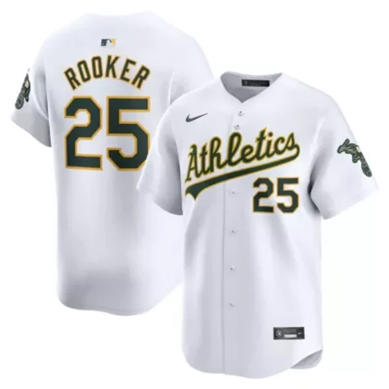 Oakland Athletics MLB Nike Brent Rooker Home Limited Player Jersey
