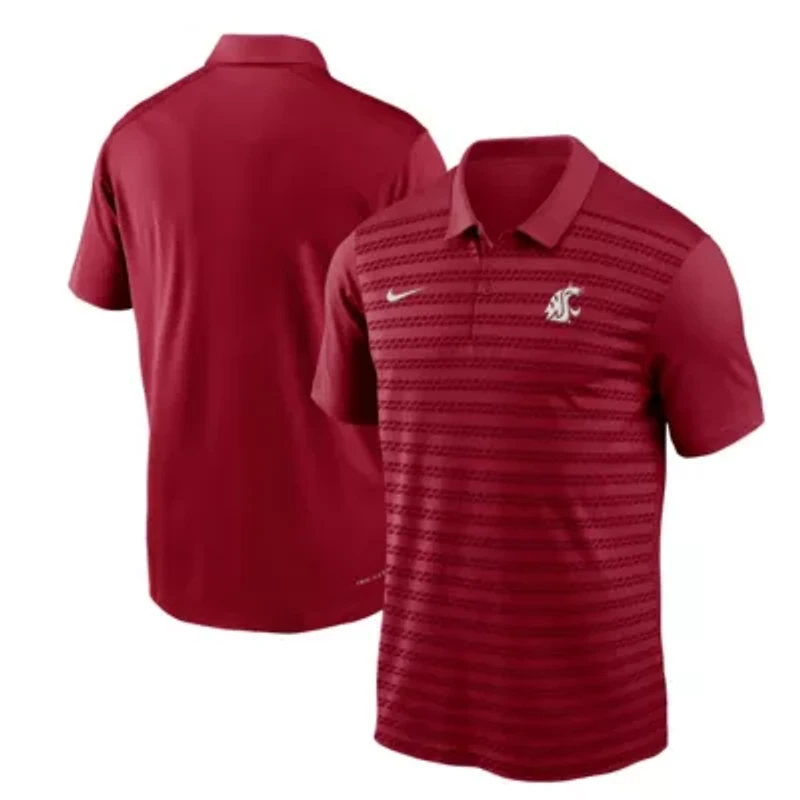 NCAA Nike Washington State Cougars 2024 Sideline Victory Coaches Performance Polo