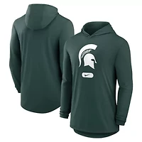 NCAA Nike Michigan State Spartans Primetime Tri-Blend Dri-FIT Long Sleeve Hoodie T-Shirt