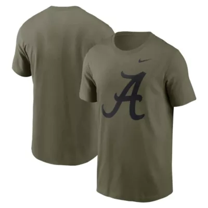 Alabama Crimson Tide NCAA Nike 2024 Military Appreciation Tonal Logo Performance T-Shirt